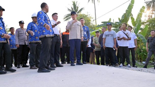 Jalan Bandar Agung-Kuala Jaya Diresmikan, Warga Sragi Kini Nikmati Akses Mulus
