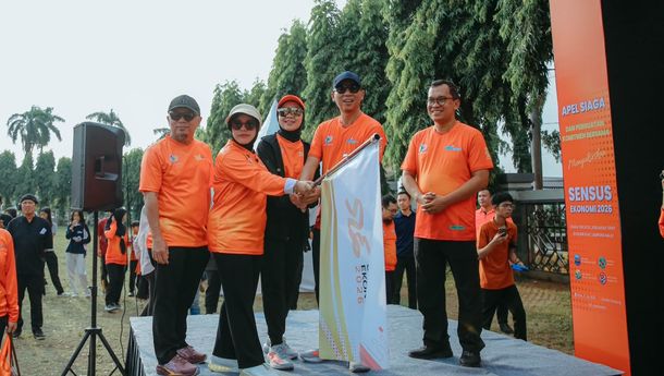 Kepala BPS RI dan Gubernur Lampung Perkuat Komitmen Sukseskan SE2026