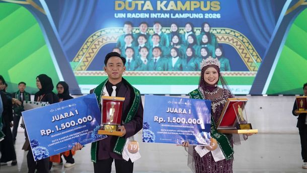 UIN Raden Intan Lampung Nobatkan Duta Raden Intan 2026
