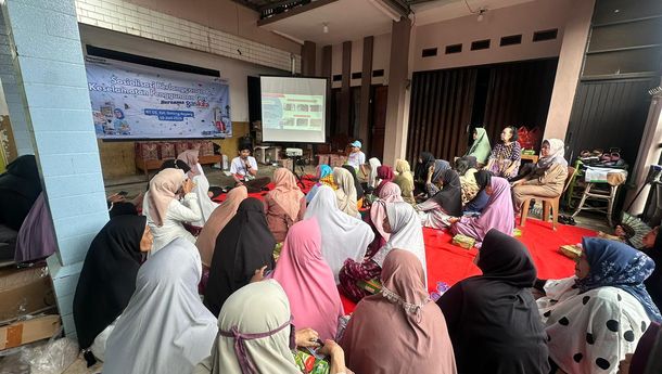 PGN Lampung Edukasi Keselamatan Gas Bumi di Gotong Royong