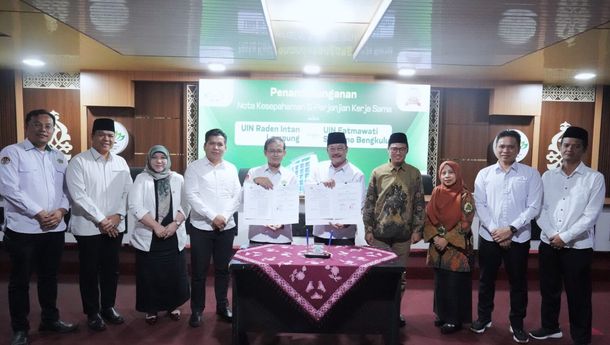 UIN Raden Intan dan UIN Bengkulu Perkuat Kolaborasi Tridarma Perguruan Tinggi