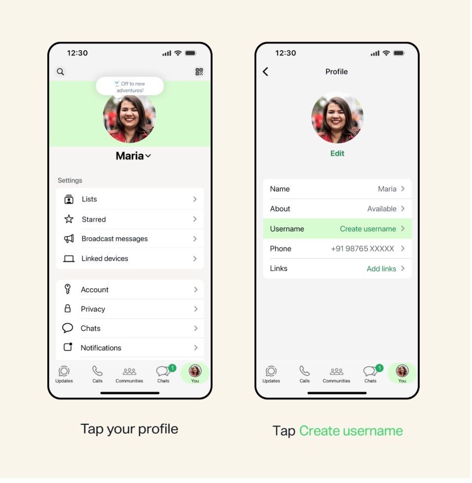 Cara Bikin Username di WhatsApp, Nomor HP Bisa Tetap Privat!
