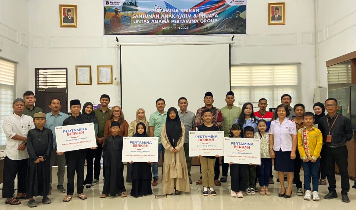 PGN SOR 1 bagikan bantuan ke 20 yayasan sosial