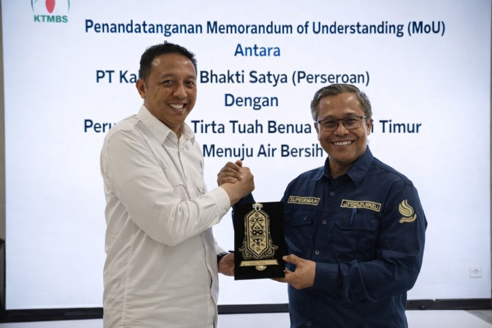 Kerja sama Peumdam TTB dengan PT Melati Bhakti Satya pengelola SPAM KEK Maloy.