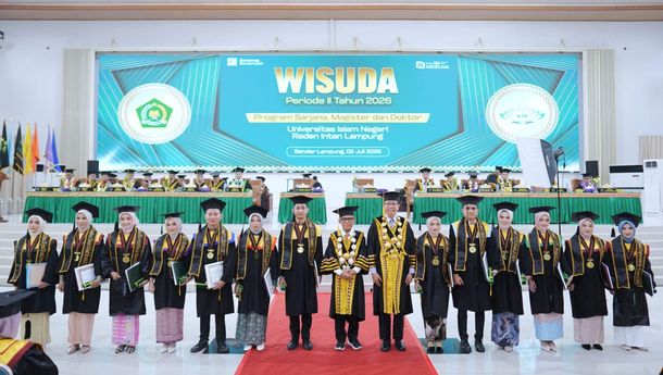 903 Lulusan UIN RIL Diwisuda, Rektor Tekankan Pentingnya Belajar Sepanjang Hayat
