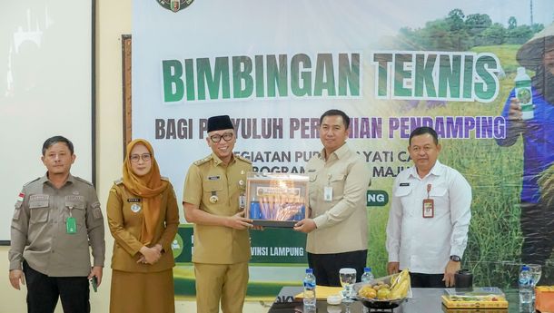 Bimtek Pupuk Hayati Cair, Dorong Produktivitas Pertanian di Lampung
