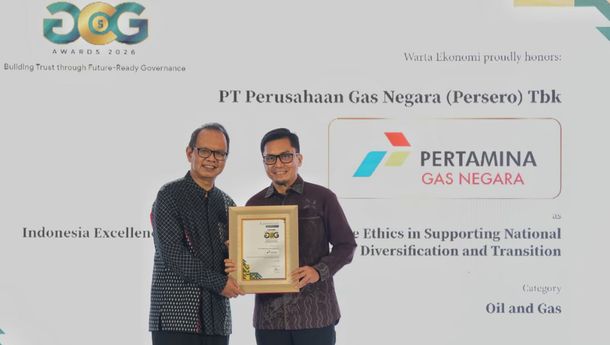 PGN Sabet Penghargaan Indonesia Excellence Good Corporate Governance Awards 2026