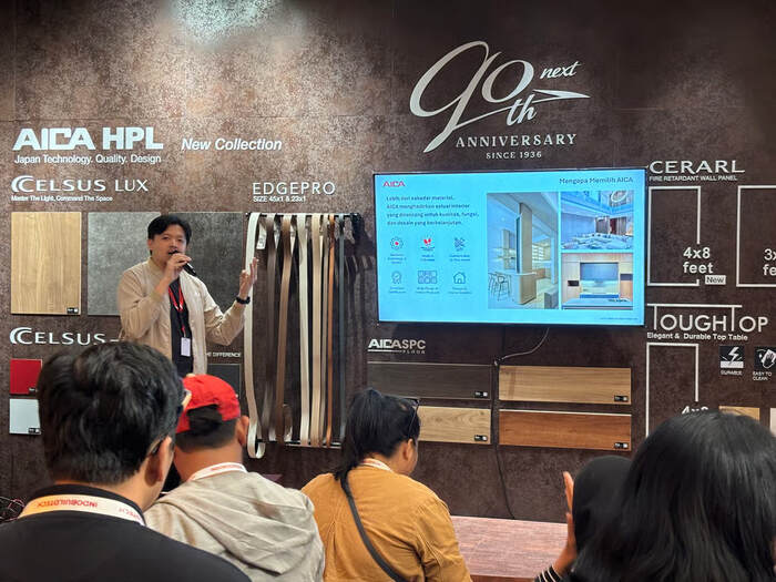 AICA Indonesia Perkenalkan Dua Inovasi Material Terbaru