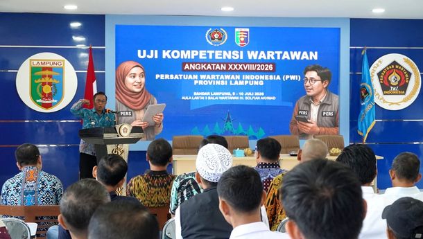 Pemprov Lampung Dukung Lahirnya Wartawan Profesional lewat UKW PWI
