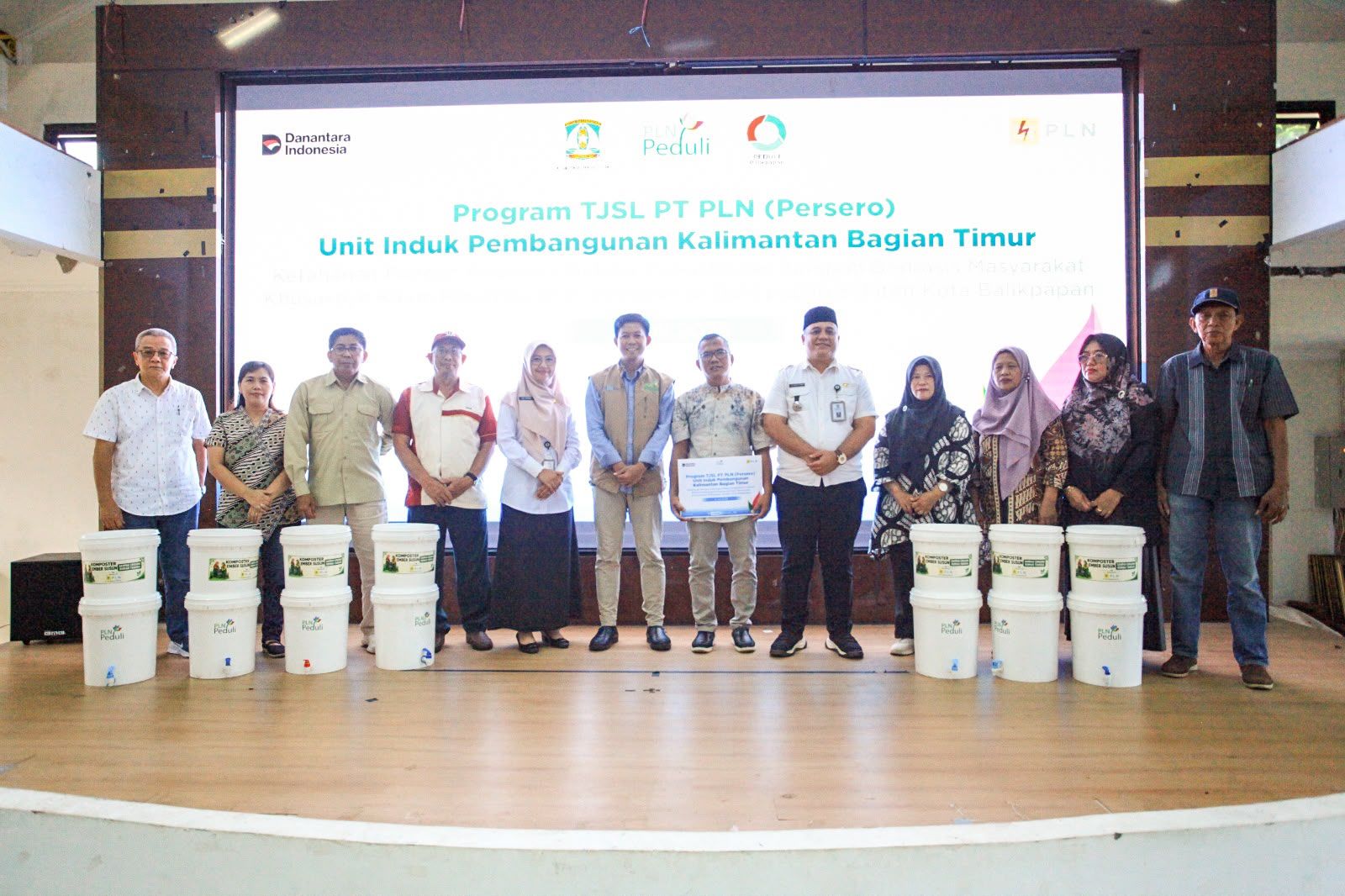 PLN UIP KLT Berdayakan Perempuan Balikpapan Kelola Sampah Organik