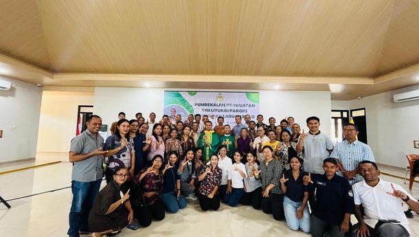 Komisi Liturgi Bekali Tim Paroki Se-Keuskupan Labuan Bajo