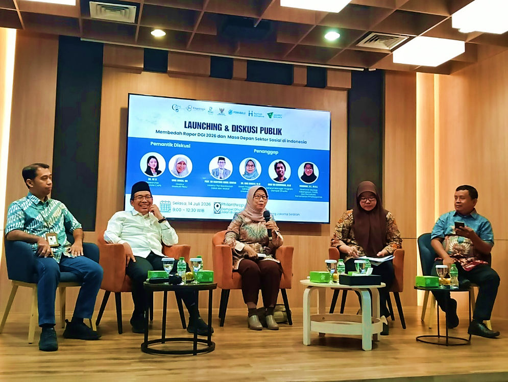 Diskusi Publik Membedah Rapor DGI 2026 dan Masa Depan Sektor Sosial di Indonesia