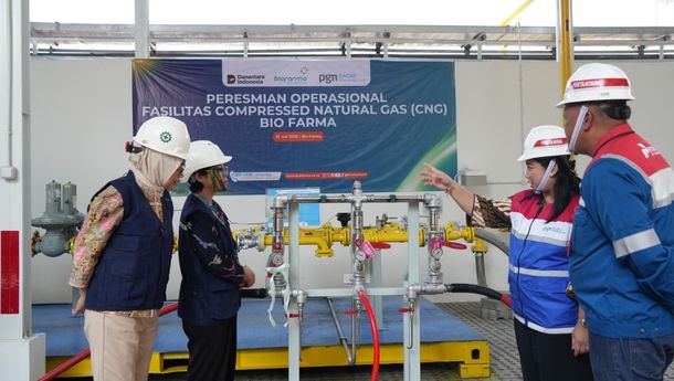 Bio Farma Gandeng PGN Group Manfaatkan CNG di Fasilitas Produksi