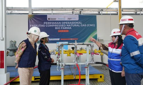 PT Bio Farma (Persero) dan PGN Gagas berkolaborasi dalam pemanfaatan CNG di fasilitas Bio Farma, Bandung 