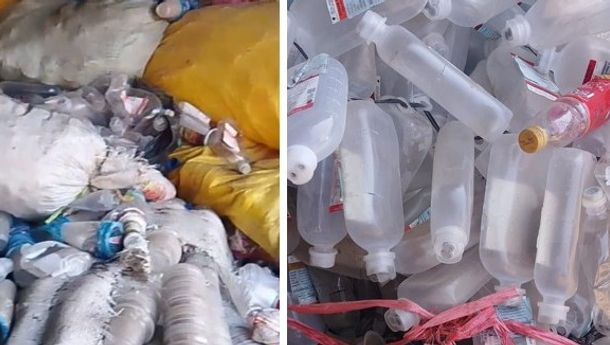 Sampah Medis Ditemukan di Lapak Para Pengepul Lokaria, Sikka