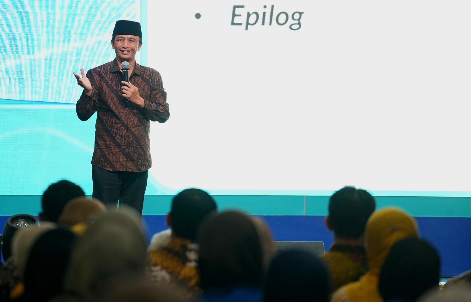 Komisaris BSI Sigit Pramono dalam kuliah umum di UMSU
