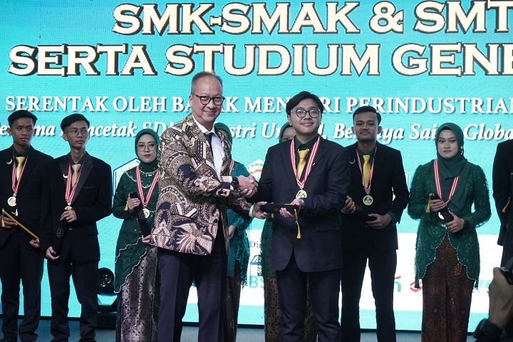 63,70 Persen Lulusan SMK Kemenperin Tahun 2026 Terserap Dunia Kerja