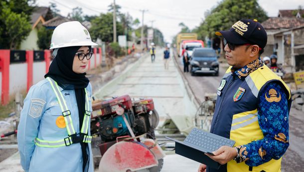 Pemprov Lampung Kebut Perbaikan Jalan Wates–Metro, Rampung Agustus