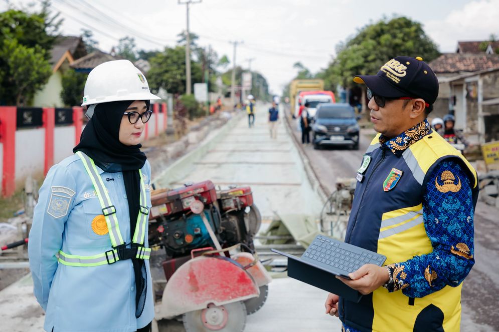 Pemprov Lampung Kebut Perbaikan Jalan Wates–Metro, Rampung Agustus.jpeg