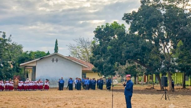 YASUKMABAR Gelar Apel Perdana, Perkuat Pendidikan Katolik