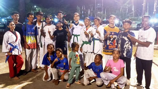 Alok Taekwondo Club Sikka Kirim 13 Atlet ke Kejurnas Piala Danrem 052, Tangerang