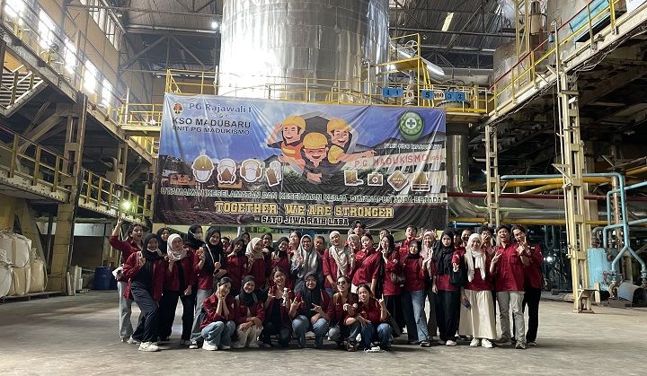 Mahasiswa THP UMBY Pelajari Sistem Pengolahan Industri Gula di Madukismo