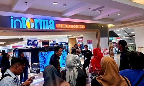 LG memaparkan seluruh produknya di 2026 yang tersedia untuk pasar Medan dan sekitarnya di Delipark Mall