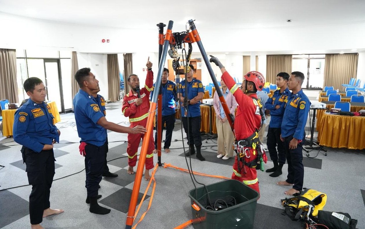 Damkar IKN Diasah Pertamina, Siap Hadapi Situasi Darurat Kebakaran