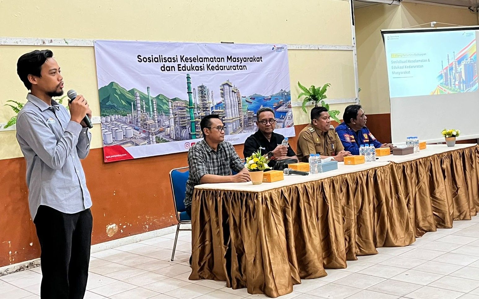 KPB dan BPBD Latih Warga Ring Kilang, Siaga Hadapi Kondisi Darurat