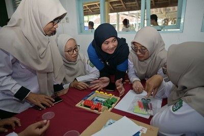 OREO Berbagi Seru Dukung Program Bocah Pinter di Gunungkidul