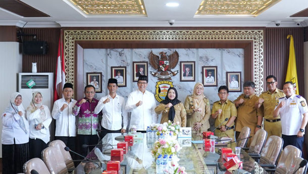 Audiensi dengan Wali Kota, UIN RIL Terjunkan 2.185 Mahasiswa KKN Transformatif