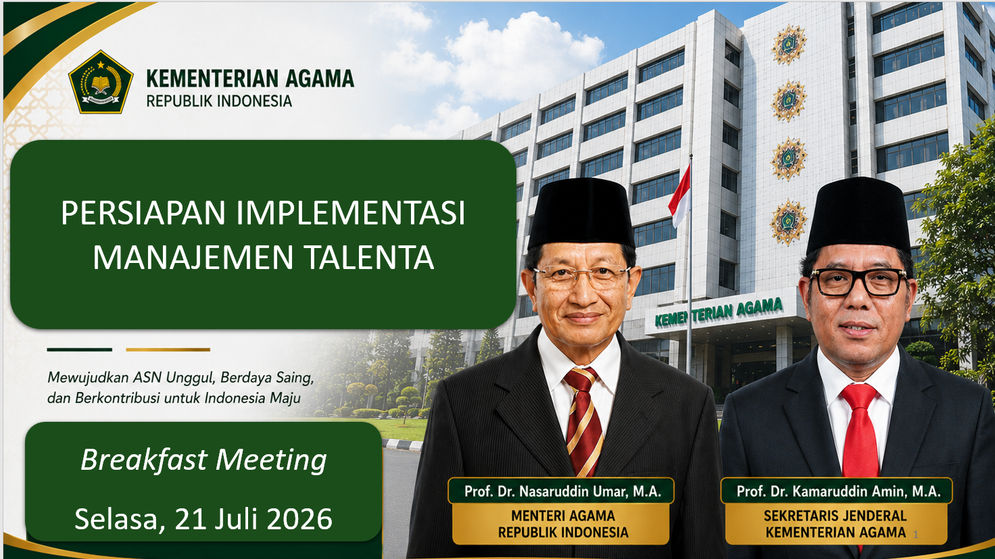 Rektor UIN RIL Siap Terapkan Manajemen Talenta ASN Kemenag RI.png