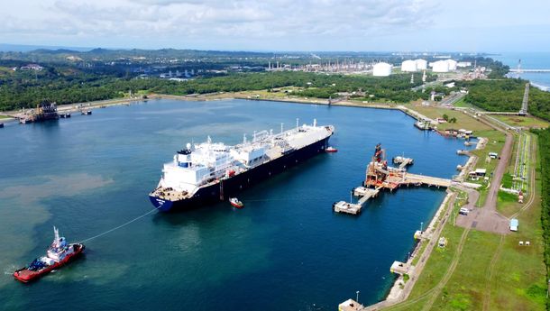 Perta Arun Gas Antar Indonesia Jadi Hub Re-Ekspor LNG Terbesar Dunia