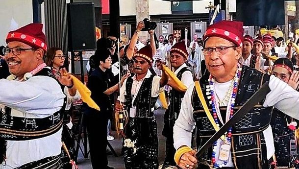 Tarian Flores Semarakkan Penutupan Sidang Raya FABC di Jakarta