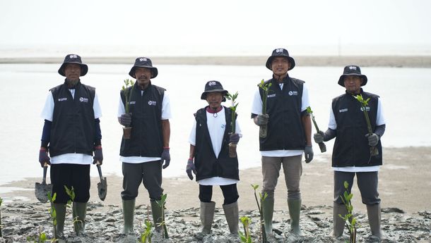 BRI Peduli Perluas Program Grow & Green, 24.000 Mangrove Ditanam di Karawang
