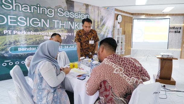 PTPN I Regional 7 Tuan Rumah Design Thinking, Perkuat Budaya Inovasi