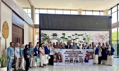 Edukasi bertajuk "Sinergi Bersama PGN Area Bojonegoro: Wujudkan UMKM Tangguh, Hemat Energi dan Berdaya Saing" di Hotel Eastern Bojonegoro