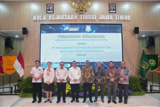 PGN dan Kejati Jatim Perkuat Tata Kelola dan Kepastian Hukum Infrastruktur Gas
