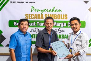 BJA Group Fasilitasi Sertifikasi Lahan Warga di Jalur Akses Pelabuhan Lalape