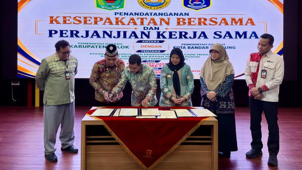 Sinergi BI Bersama Pemkot Bandar Lampung, Metro dan Solok Perkuat Pasokan Pangan