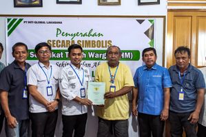 BJA Group Fasilitasi Sertifikasi Lahan Warga di Jalur Akses Pelabuhan Lalape