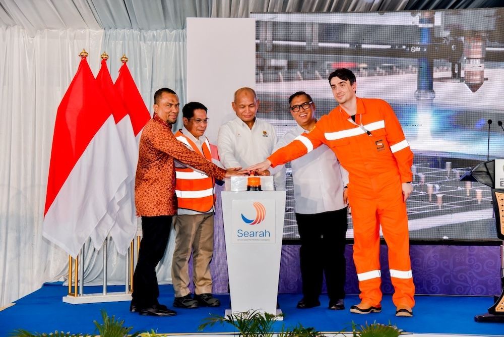 Pembangunan Floating Production Storage and Offloading atau FPSO Bahtera Haluan Lestari resmi memasuki tahap konstruksi, Kamis (23/7/2026)