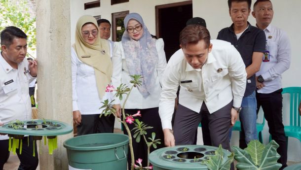Bupati Egi Luncurkan Pilot Project Teras HELAU untuk Ketahanan Pangan