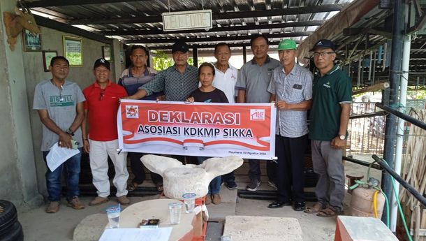 10 Pengurus KDKMP Sikka Sepakat Deklarasikan Asosiasi KDKMP Sikka