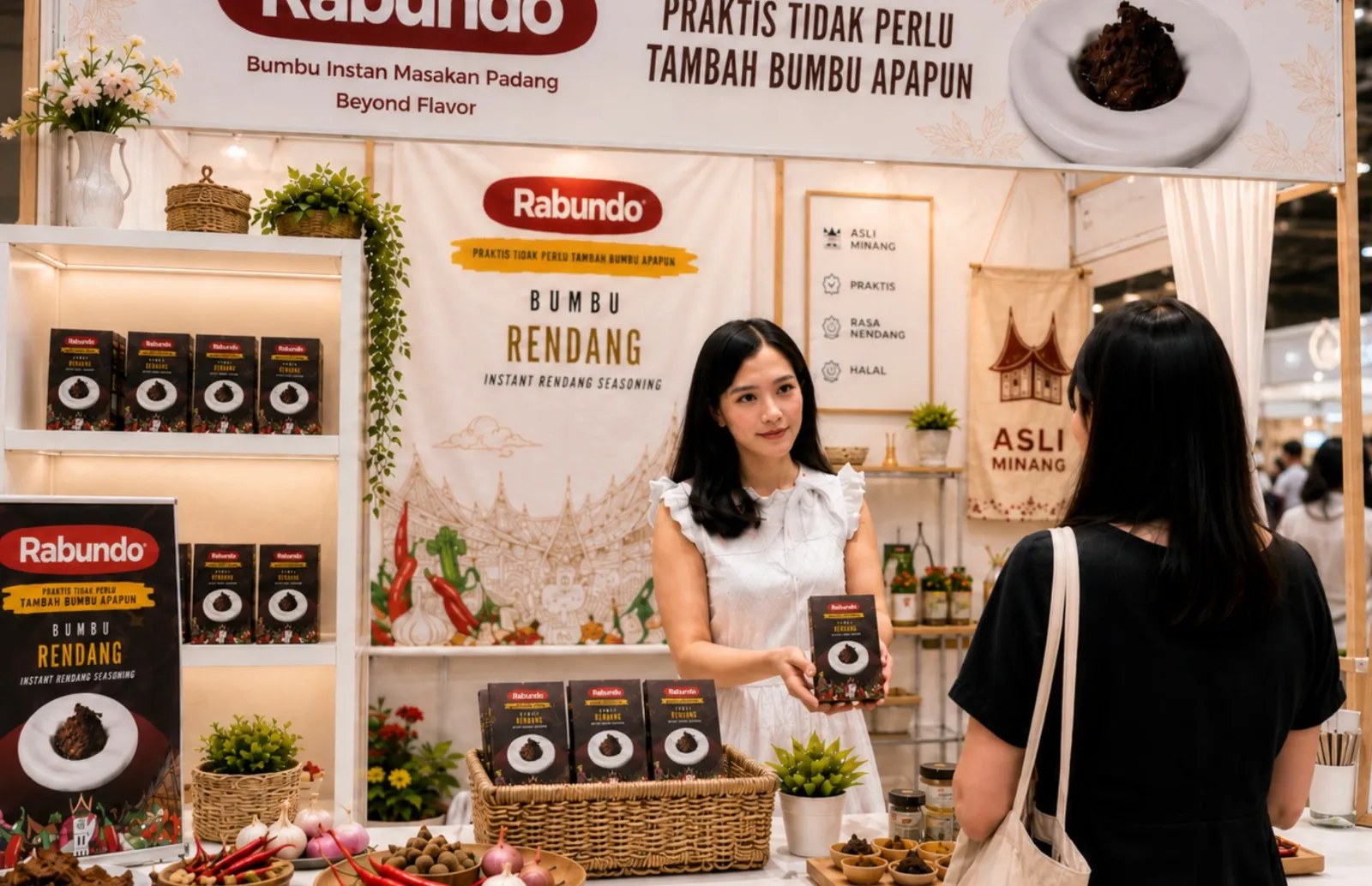 Berawal dari Keresahan, Rabundo Kini Bawa Bumbu Rendang ke Pasar Nasional