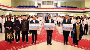 Direktur PEM Akamigas Lantik 454 Mahasiswa Baru TA 2026/2027