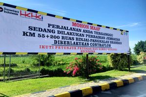 Hutama Karya akan melakukan pekerjaan pemeliharaan Oprit Jembatan Batangserangan di KM 55 Ruas Tol Binjai–Langsa untuk menjaga kualitas infrastruktur
