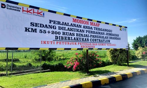 Hutama Karya akan melakukan pekerjaan pemeliharaan Oprit Jembatan Batangserangan di KM 55 Ruas Tol Binjai–Langsa untuk menjaga kualitas infrastruktur
