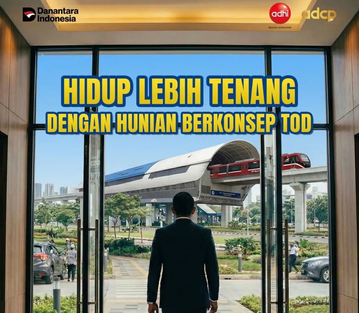 Ilustrasi iklan yang diterbitkan PT Adhi Commuter Property Tbk.