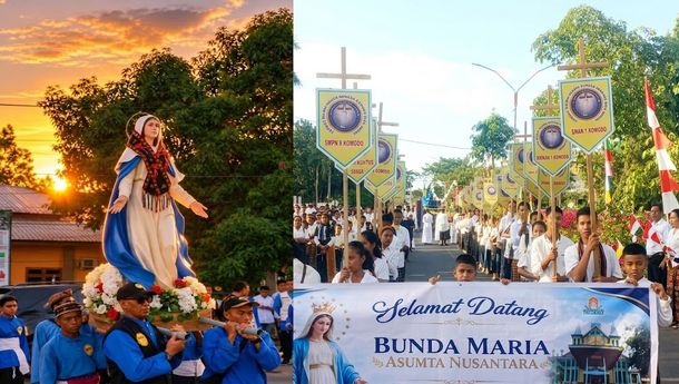 Festival Golo Koe: Arca Bunda Maria Disambut Ribuan Umat